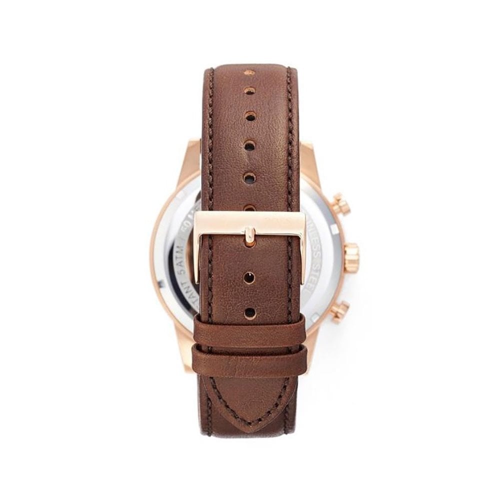 Hugo Boss Brown Leather Strap Men's Watch - HB1513496